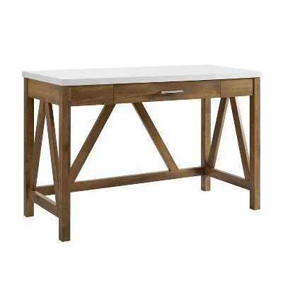Taylen A Frame Transitional 1 Drawer Writing Desk - Saracina Home Taylen A Frame Transitional 1 Drawer Writing Desk - Saracina Home -Saracina Home Shop GUEST 42395158 79a0 4327 9973 0a4d90b69976
