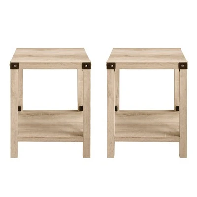 Set of 2 Sophie Rustic Farmhouse X Frame Side Tables - Saracina Home Set Of 2 Sophie Rustic Farmhouse X Frame Side Tables - Saracina Home -Saracina Home Shop GUEST 44f79b6e 19f0 4b8d a95b e597d82b26b9