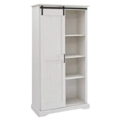 Owens Farmhouse Sliding Barn Door Storage Hutch - Saracina Home 9 Owens Farmhouse Sliding Barn Door Storage Hutch - Saracina Home -Saracina Home Shop GUEST 45601105 9572 4dbf 8b37 861180df6a40