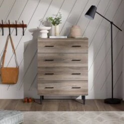 Higgins Modern Vertical 4 Drawer Dresser - Saracina Home 4 Higgins Modern Vertical 4 Drawer Dresser - Saracina Home -Saracina Home Shop GUEST 460c6c7b 7c44 45a0 9975 08cf0b00974b