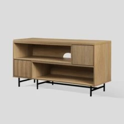 Modern Reeded Door Extendable TV Stand For TVs Up To 50" - Saracina Home 8 Modern Reeded Door Extendable TV Stand For TVs Up To 50" - Saracina Home -Saracina Home Shop GUEST 477dbe29 17b9 4045 b470 35d21aade85d