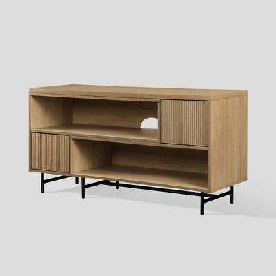 Modern Reeded Door Extendable TV Stand for TVs up to 50" - Saracina Home Modern Reeded Door Extendable TV Stand For TVs Up To 50" - Saracina Home -Saracina Home Shop GUEST 477dbe29 17b9 4045 b470 35d21aade85d