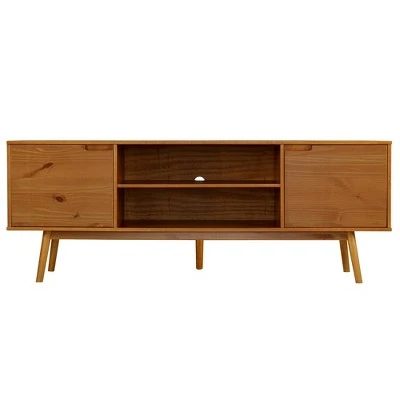 Solid Wood Mid-Century Modern TV Stand for TVs up to 80" - Saracina Home Solid Wood Mid-Century Modern TV Stand For TVs Up To 80" - Saracina Home -Saracina Home Shop GUEST 48805313 cc17 4994 abcd 906cc16aab94