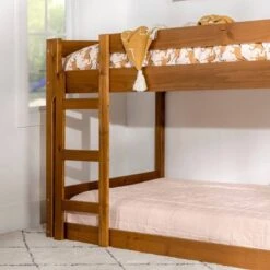 Twin Over Twin Indy Contemporary Solid Wood Bunk Bed - Saracina Home 5 Twin Over Twin Indy Contemporary Solid Wood Bunk Bed - Saracina Home -Saracina Home Shop GUEST 4a0f4a9c a98f 4d78 b813 b4f75faf1c25