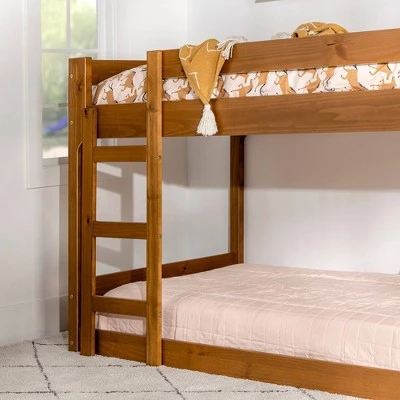 Twin Over Twin Indy Contemporary Solid Wood Bunk Bed - Saracina Home Twin Over Twin Indy Contemporary Solid Wood Bunk Bed - Saracina Home -Saracina Home Shop GUEST 4a0f4a9c a98f 4d78 b813 b4f75faf1c25