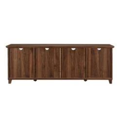 Kimber 4 Door Glass Panel Storage TV Stand For TVs Up To 80" - Saracina Home -Saracina Home Shop GUEST 4ab77e31 ad01 41ea ad4e 6f6f08e5ab44