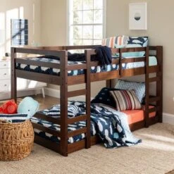 Twin Over Twin Indy Solid Wood Low Bunk Bed - Saracina Home 10 Twin Over Twin Indy Solid Wood Low Bunk Bed - Saracina Home -Saracina Home Shop GUEST 4c4e96bd d483 4ae0 a8be fd0586b37fad