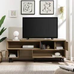 Modern Reeded Door Extendable TV Stand For TVs Up To 50" - Saracina Home 7 Modern Reeded Door Extendable TV Stand For TVs Up To 50" - Saracina Home -Saracina Home Shop GUEST 4ec78b70 4c65 40cb ac6e 350b0e995cb0