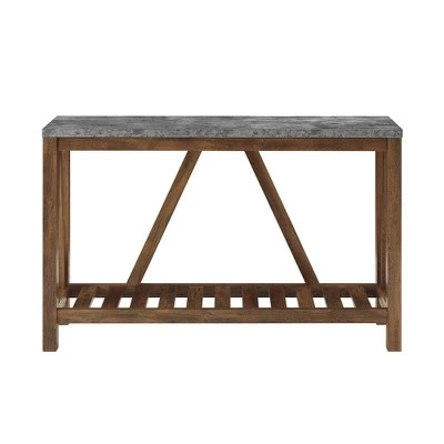 Taylen A Frame Farmhouse Entryway Console Table - Saracina Home Taylen A Frame Farmhouse Entryway Console Table - Saracina Home -Saracina Home Shop GUEST 50209d00 304f 4664 b762 f985bbd09ac8