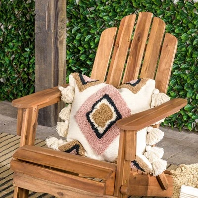 Genovia Transitional Acacia Wood Outdoor Adirondack Chair - Saracina Home Genovia Transitional Acacia Wood Outdoor Adirondack Chair - Saracina Home -Saracina Home Shop GUEST 507593cc e5be 4450 bdc5 50f5abc4b622