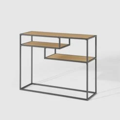 Modern 3 Tier Console Table - Saracina Home