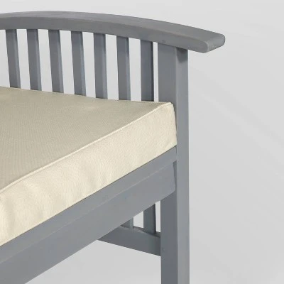 Ravenscroft Modern Boho Acacia Wood Slatted Outdoor Loveseat with Cushion - Saracina Home Ravenscroft Modern Boho Acacia Wood Slatted Outdoor Loveseat With Cushion - Saracina Home -Saracina Home Shop GUEST 52aa005c 6a54 4115 bce1 42a537cb103c