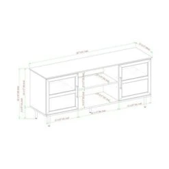 Modern Wood And Glass Door Console TV Stand For TVs Up To 65" - Saracina Home 7 Modern Wood And Glass Door Console TV Stand For TVs Up To 65" - Saracina Home -Saracina Home Shop GUEST 52e7aa4d e976 48f1 bc3d adce19001125