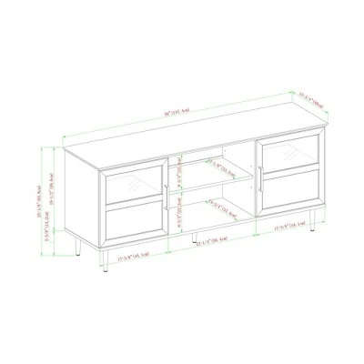 Modern Wood and Glass Door Console TV Stand for TVs up to 65" - Saracina Home Modern Wood And Glass Door Console TV Stand For TVs Up To 65" - Saracina Home -Saracina Home Shop GUEST 52e7aa4d e976 48f1 bc3d adce19001125