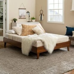 Alice Mid-Century Solid Wood Platform Bed - Saracina Home 7 Alice Mid-Century Solid Wood Platform Bed - Saracina Home -Saracina Home Shop GUEST 53d3aa8f 9ebf 457f 9c71 992c563b37f4