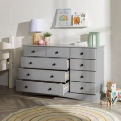 Lauren Classic Transitional 9 Drawer Dresser Storage - Saracina Home -Saracina Home Shop GUEST 5498c4b4 549f 45a2 b48c 0240de395eab