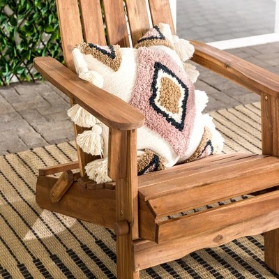 Genovia Transitional Acacia Wood Outdoor Adirondack Chair - Saracina Home Genovia Transitional Acacia Wood Outdoor Adirondack Chair - Saracina Home -Saracina Home Shop GUEST 54b6aa8c f00b 460a b8fc 36ff8cb0bd1b