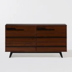 Modern 6 Drawer Double Dresser With Long Handles - Saracina Home 20 Modern 6 Drawer Double Dresser With Long Handles - Saracina Home -Saracina Home Shop GUEST 54fc63d0 b3c2 4d3c 80a9 de6f1ed855c9
