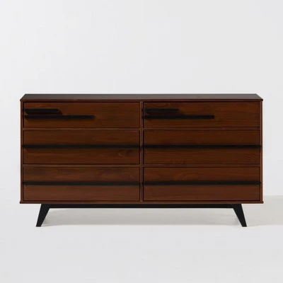 Modern 6 Drawer Double Dresser with Long Handles - Saracina Home Modern 6 Drawer Double Dresser With Long Handles - Saracina Home -Saracina Home Shop GUEST 54fc63d0 b3c2 4d3c 80a9 de6f1ed855c9