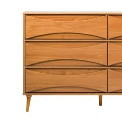 Mid-Century Modern Contoured 6 Drawer Dresser - Saracina Home 19 Mid-Century Modern Contoured 6 Drawer Dresser - Saracina Home -Saracina Home Shop GUEST 594c6242 2500 453b 90d5 efb2e62ee4ee