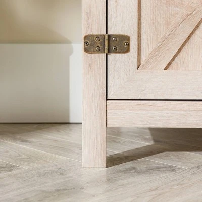 Clarabelle Rustic Industrial Barn Door TV Stand for TVs up to 50" - Saracina Home Clarabelle Rustic Industrial Barn Door TV Stand For TVs Up To 50" - Saracina Home -Saracina Home Shop GUEST 59fde2ba 42ef 41e8 bf62 97760d623286