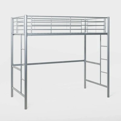 Twin Size Metal Platform Loft Bed - Saracina Home Twin Size Metal Platform Loft Bed - Saracina Home -Saracina Home Shop GUEST 5a2a6400 da9a 4c70 a016 6c680184c7f3
