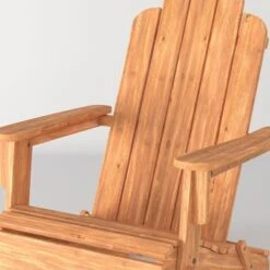 Genovia Transitional Acacia Wood Outdoor Adirondack Chair - Saracina Home 13 Genovia Transitional Acacia Wood Outdoor Adirondack Chair - Saracina Home -Saracina Home Shop GUEST 5a79d46d d6fe 4aef bad5 64121e10b563