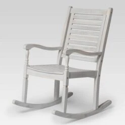 Bamberg Transitional Acacia Wood Outdoor Rocking Chair - Saracina Home 11 Bamberg Transitional Acacia Wood Outdoor Rocking Chair - Saracina Home -Saracina Home Shop GUEST 5a86f5a0 2763 4859 9f98 43217eb6c795