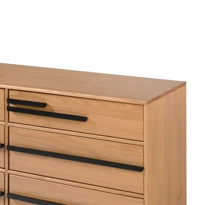 Modern 6 Drawer Double Dresser with Long Handles - Saracina Home Modern 6 Drawer Double Dresser With Long Handles - Saracina Home -Saracina Home Shop GUEST 5b1da9b1 63c9 4083 a9ab e81a2d4ecbbb