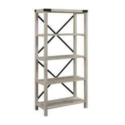 64" Sophie Industrial X Frame Bookshelf - Saracina Home -Saracina Home Shop GUEST 5bc74c7d 1f9b 4172 9e11 1b6497726bcc