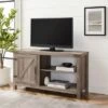 Clarabelle Rustic Industrial Barn Door TV Stand For TVs Up To 50" - Saracina Home -Saracina Home Shop GUEST 5c6f5328 1296 4cb7 9d70 71f27331f117