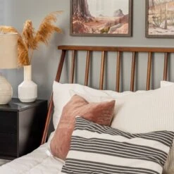 Boho Solid Wood Spindle Platform Bed - Saracina Home -Saracina Home Shop GUEST 5d564539 27f1 4dd4 a895 beb836e285be