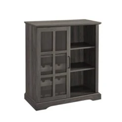 Tavern Modern Transitional Sliding Window Pane Door Bar Cabinet - Saracina Home 9 Tavern Modern Transitional Sliding Window Pane Door Bar Cabinet - Saracina Home -Saracina Home Shop GUEST 5e34a08c 8179 4bd2 b7db 977a180aed4e