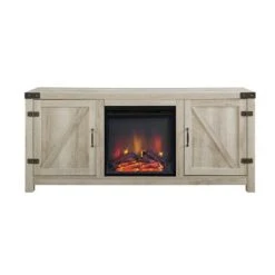 Clarabelle Double Door Farmhouse Electric Fireplace TV Stand For TVs Up To 65" - Saracina Home 4 Clarabelle Double Door Farmhouse Electric Fireplace TV Stand For TVs Up To 65" - Saracina Home -Saracina Home Shop GUEST 5ef641f8 4e27 4d8e ad18 dd6891280903