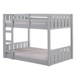 Twin Over Twin Wood Detachable Slat Bunk Bed - Saracina Home -Saracina Home Shop GUEST 5fbfb80e 80c9 4941 b6cb e3aa4aa3b6f4