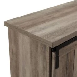 Orson Farmhouse Sliding Grooved Door Sideboard With 3 Drawers Gray Wash - Saracina Home 5 Orson Farmhouse Sliding Grooved Door Sideboard With 3 Drawers Gray Wash - Saracina Home -Saracina Home Shop GUEST 62a7770e 6288 445f be91 7a69edf0faa8