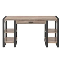 60" Industrial Transitional Tech Desk With USB - Saracina Home -Saracina Home Shop GUEST 65e1ac0a c8db 4eee a347 2bc0c9eb7fea