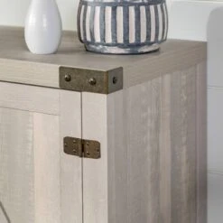 Clarabelle Farmhouse Barn Door TV Stand For TVs Up To 60" - Saracina Home -Saracina Home Shop GUEST 660edb65 52d8 4391 b781 a8901daeed35