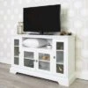 Glass Door Traditional Highboy TV Stand For TVs Up To 58" - Saracina Home -Saracina Home Shop GUEST 688ab856 fcac 4c6e 98e0 927405621158