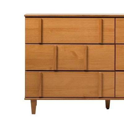 Modern Vertical Accent Solid Wood 6 Drawer Double Dresser - Saracina Home Modern Vertical Accent Solid Wood 6 Drawer Double Dresser - Saracina Home -Saracina Home Shop GUEST 6989dea6 239f 4116 9ec7 63d459c73c0c