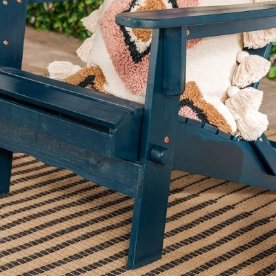 Genovia Transitional Acacia Wood Outdoor Adirondack Chair with Wine Holder - Saracina Home Genovia Transitional Acacia Wood Outdoor Adirondack Chair With Wine Holder - Saracina Home -Saracina Home Shop GUEST 6cfd8133 dbb2 46d0 bd03 d839a587888a