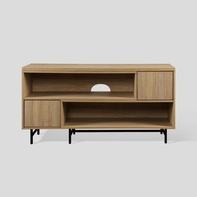 Modern Reeded Door Extendable TV Stand for TVs up to 50" - Saracina Home Modern Reeded Door Extendable TV Stand For TVs Up To 50" - Saracina Home -Saracina Home Shop GUEST 6d7879d0 a593 4cbd b17a 3d820695e001