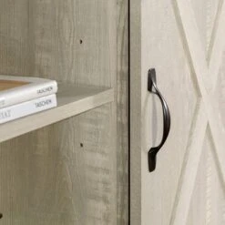 Modern Transitional Sliding Barndoor TV Stand For TVs Up To 65"- Saracina Home -Saracina Home Shop GUEST 6e1d86f6 1e6a 403b b9e9 96044ec1c8a4