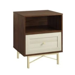Jones Modern 1 Drawer Nightstand With Cubby - Saracina Home -Saracina Home Shop GUEST 6f13f88c 3cac 44e6 b504 5bb8686cdfd3