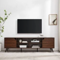 Mid-Century Modern Wide Storage TV Stand For TVs Up To 80" - Saracina Home 4 Mid-Century Modern Wide Storage TV Stand For TVs Up To 80" - Saracina Home -Saracina Home Shop GUEST 6f499918 edba 4a35 8b0f 8398f4abe3f3