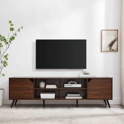 Mid-Century Modern Wide Storage TV Stand for TVs up to 80" - Saracina Home Mid-Century Modern Wide Storage TV Stand For TVs Up To 80" - Saracina Home -Saracina Home Shop GUEST 6f499918 edba 4a35 8b0f 8398f4abe3f3