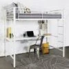 Twin Analise Metal Loft Bed With Wood Desk - Saracina Home -Saracina Home Shop GUEST 71404aeb a869 48ed a133 e7a8fefa9bbb