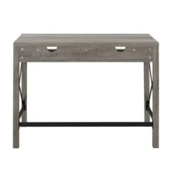 Sophie Modern Farmhouse X Frame Writing Desk With Cubbies Gray Wash - Saracina Home 4 Sophie Modern Farmhouse X Frame Writing Desk With Cubbies Gray Wash - Saracina Home -Saracina Home Shop GUEST 72130ca2 6ec8 4744 abc8 372121dbe8d8