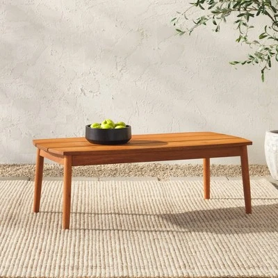 Saracina Home Modern Boho Rounded Rectangle Eucalyptus Patio Coffee Table Saracina Home Modern Boho Rounded Rectangle Eucalyptus Patio Coffee Table -Saracina Home Shop GUEST 7237f0ba eaca 4cd9 b3ff 2605b644907e