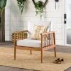 Saracina Home Modern Boho Eucalyptus Outdoor Spindle Arm Chair With Cushions 1 Saracina Home Modern Boho Eucalyptus Outdoor Spindle Arm Chair With Cushions -Saracina Home Shop GUEST 72a486da 59bc 43a7 8701 ad66352120b4